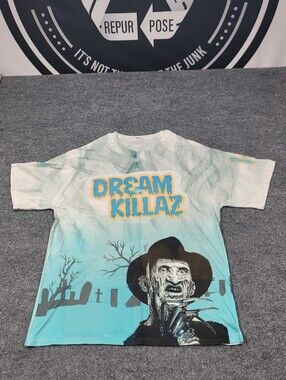 C2 Sport Dream Killaz Freddy Krueger Mens T-shirt Size Large